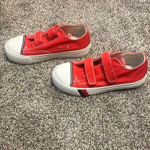 BRAND NEW Keds Red Velcro Sneakers